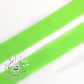 Biais élastique mat 20 mm neon vert