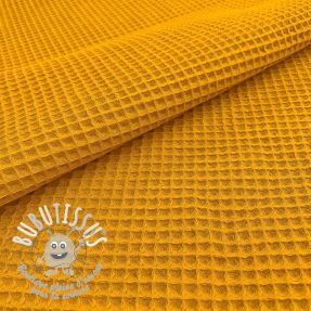 Tissu nid d’abeille yellow