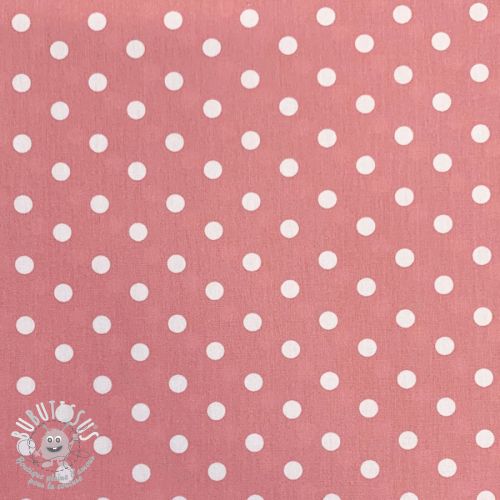 Tissu coton Dots blush