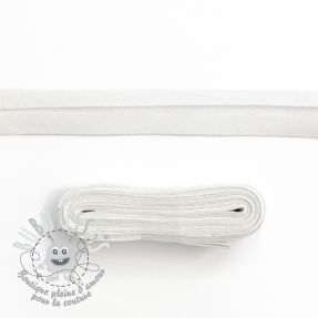 Biais coton - 3 m white