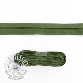 Biais coton - 3 m olive green